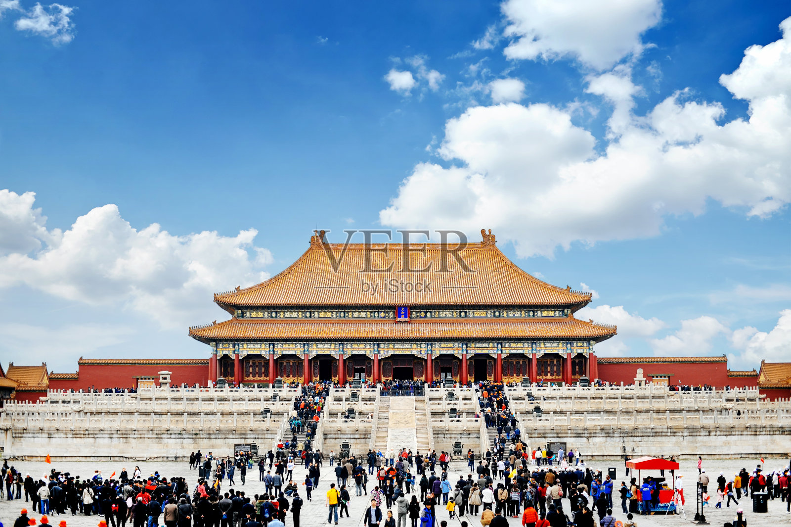 中国北京紫禁城的入口照片摄影图片