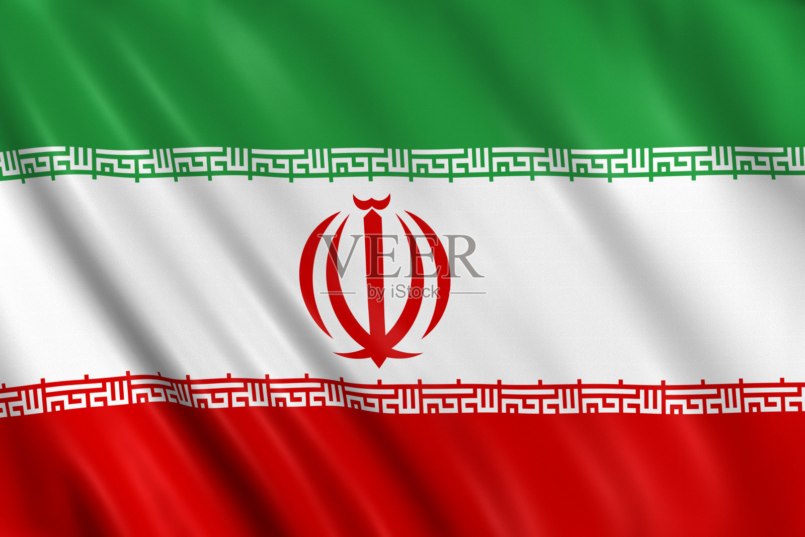 伊朗国旗插画图片素材