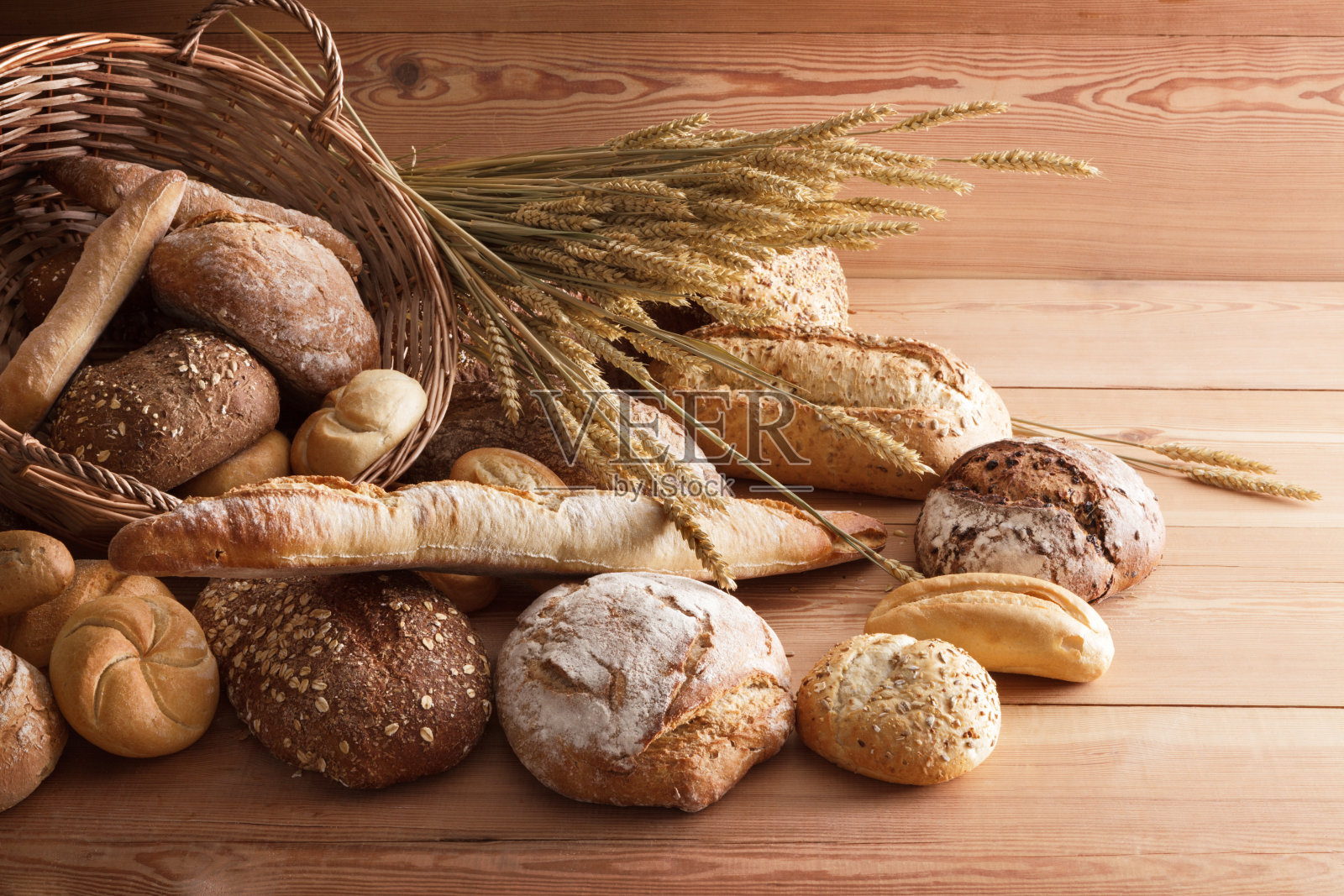 面包:面包品种静物照片摄影图片