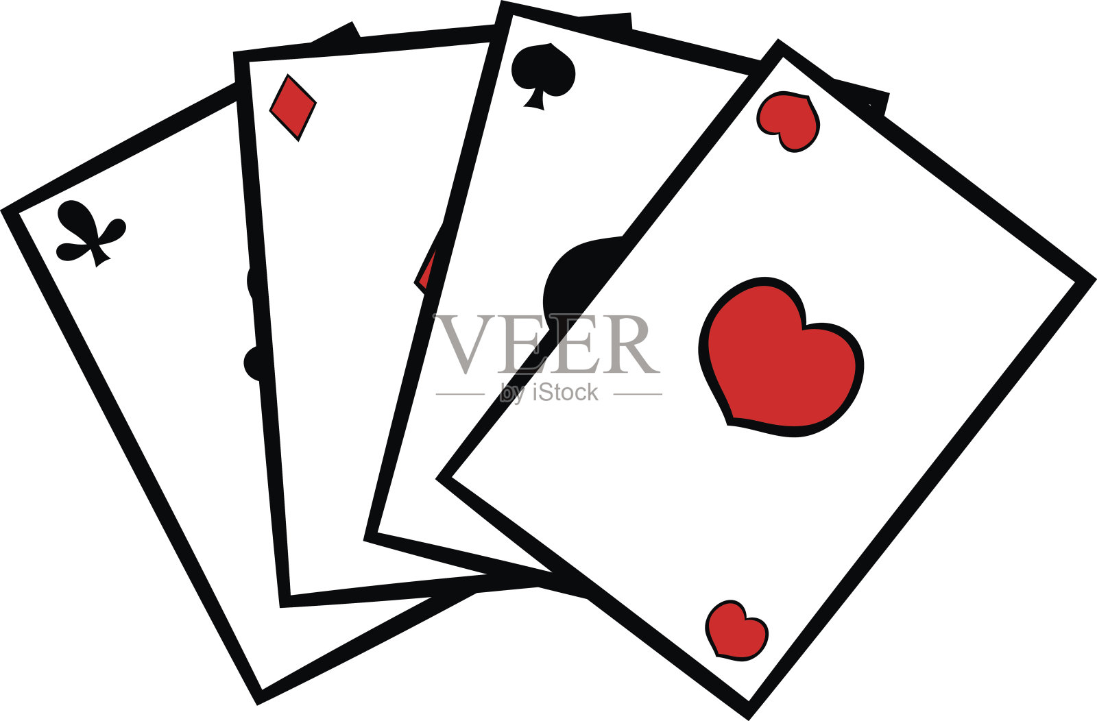 卡通扑克牌图片素材-编号06566700-图行天下