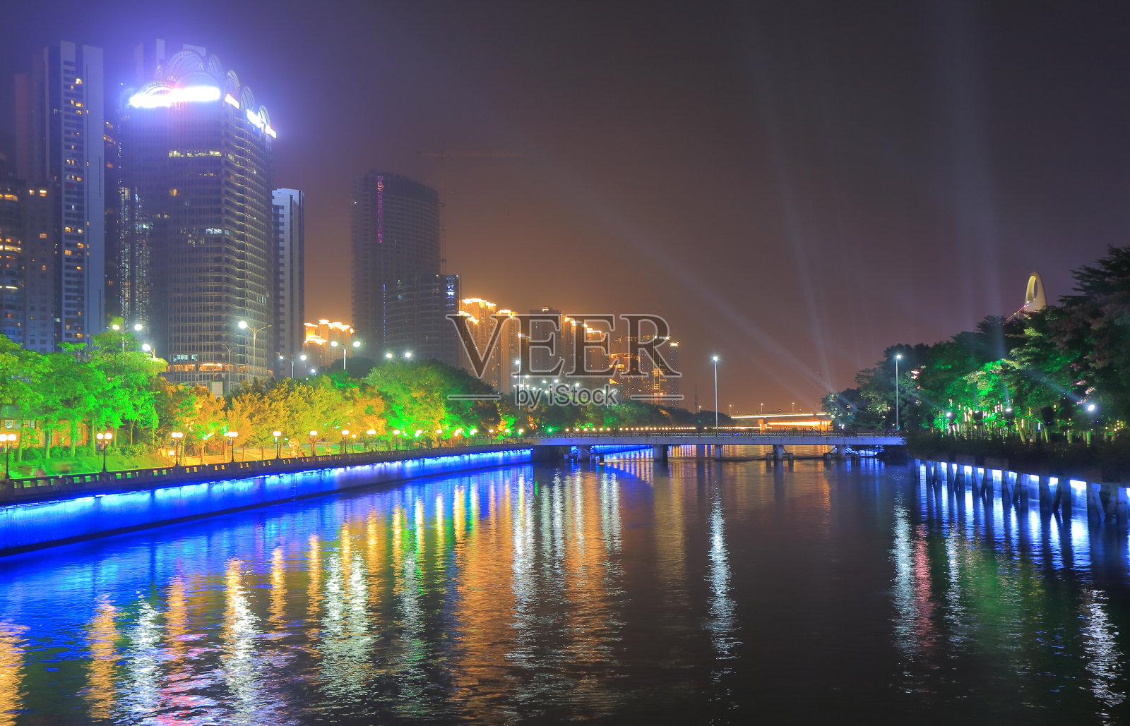 珠江夜景中国广州照片摄影图片