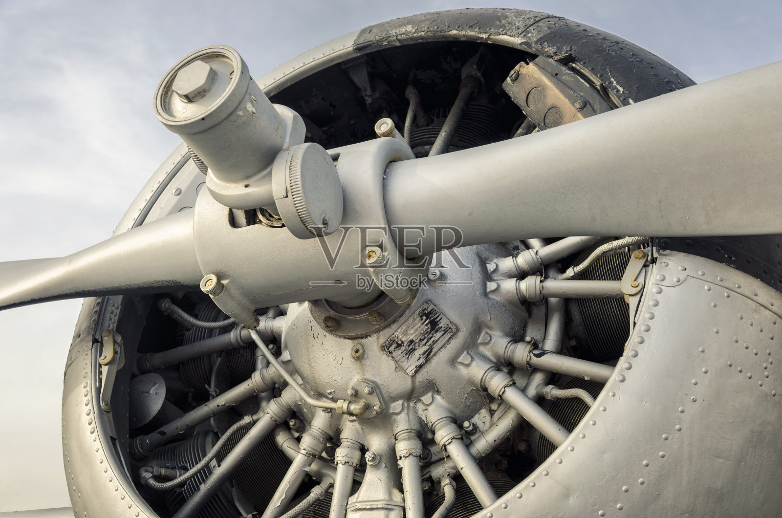 涡轮螺旋桨发动机照片摄影图片