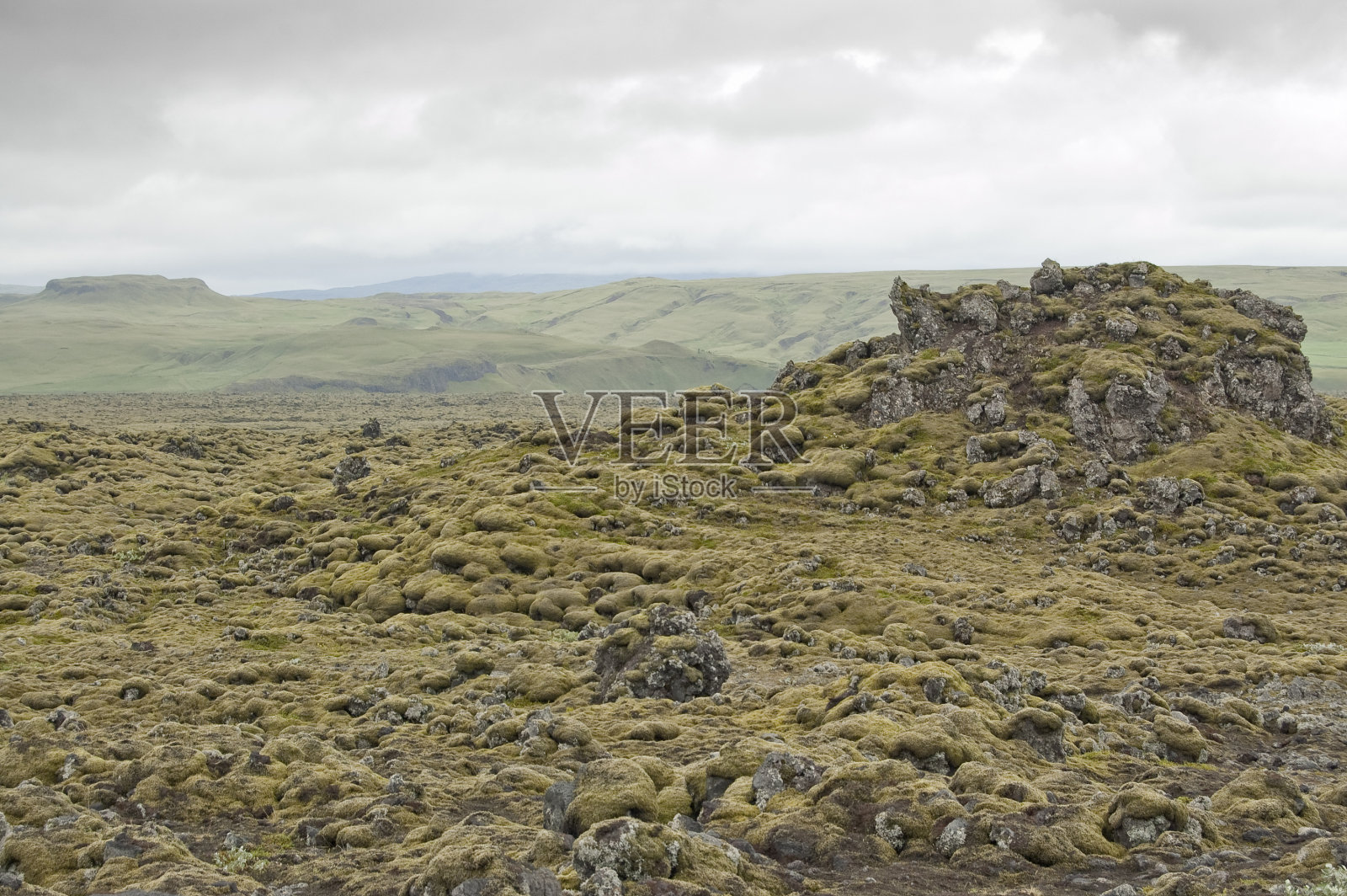 拉基火山流(冰岛)照片摄影图片