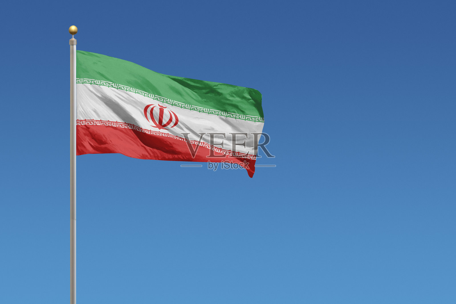 伊朗国旗照片摄影图片
