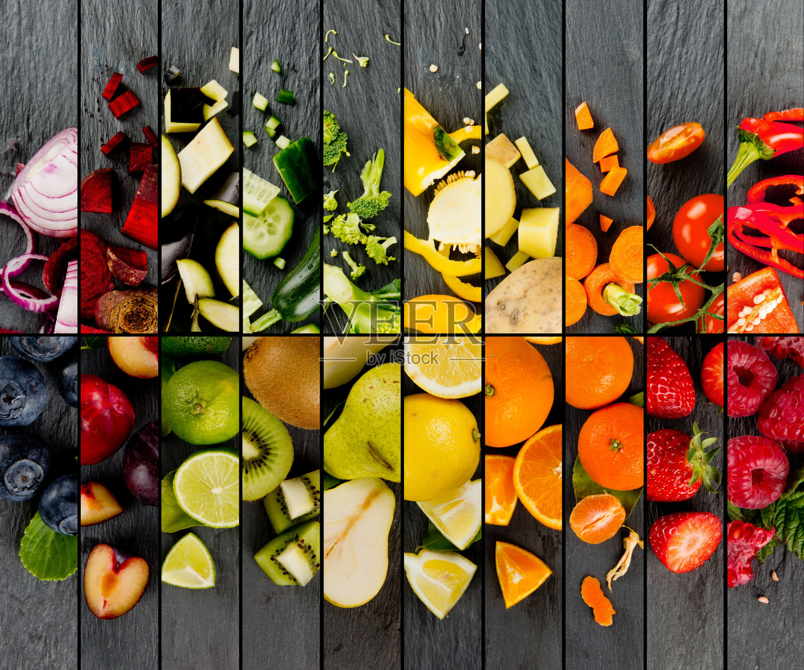 水果和蔬菜混合照片摄影图片