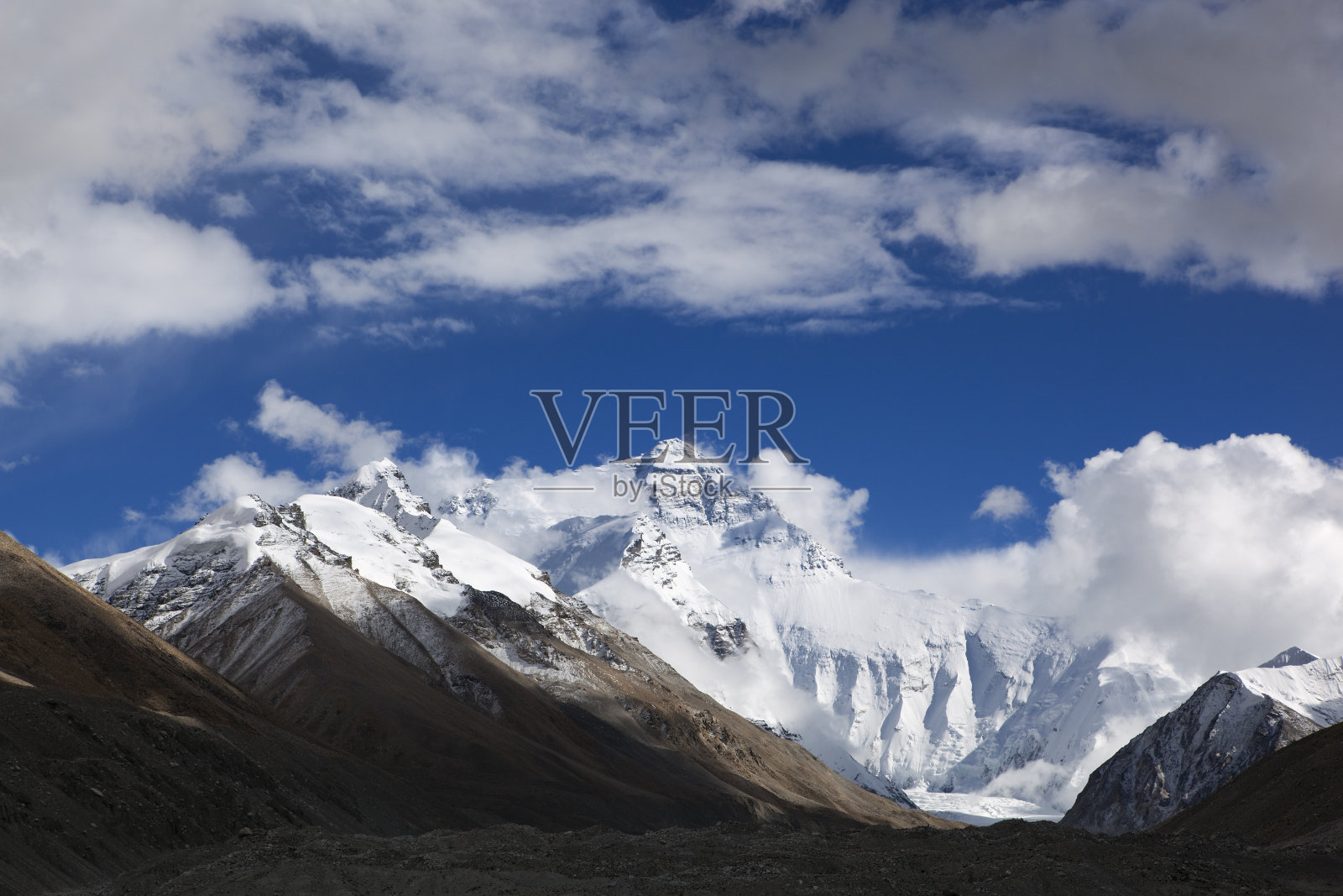 西藏:铜山珠穆朗玛峰照片摄影图片
