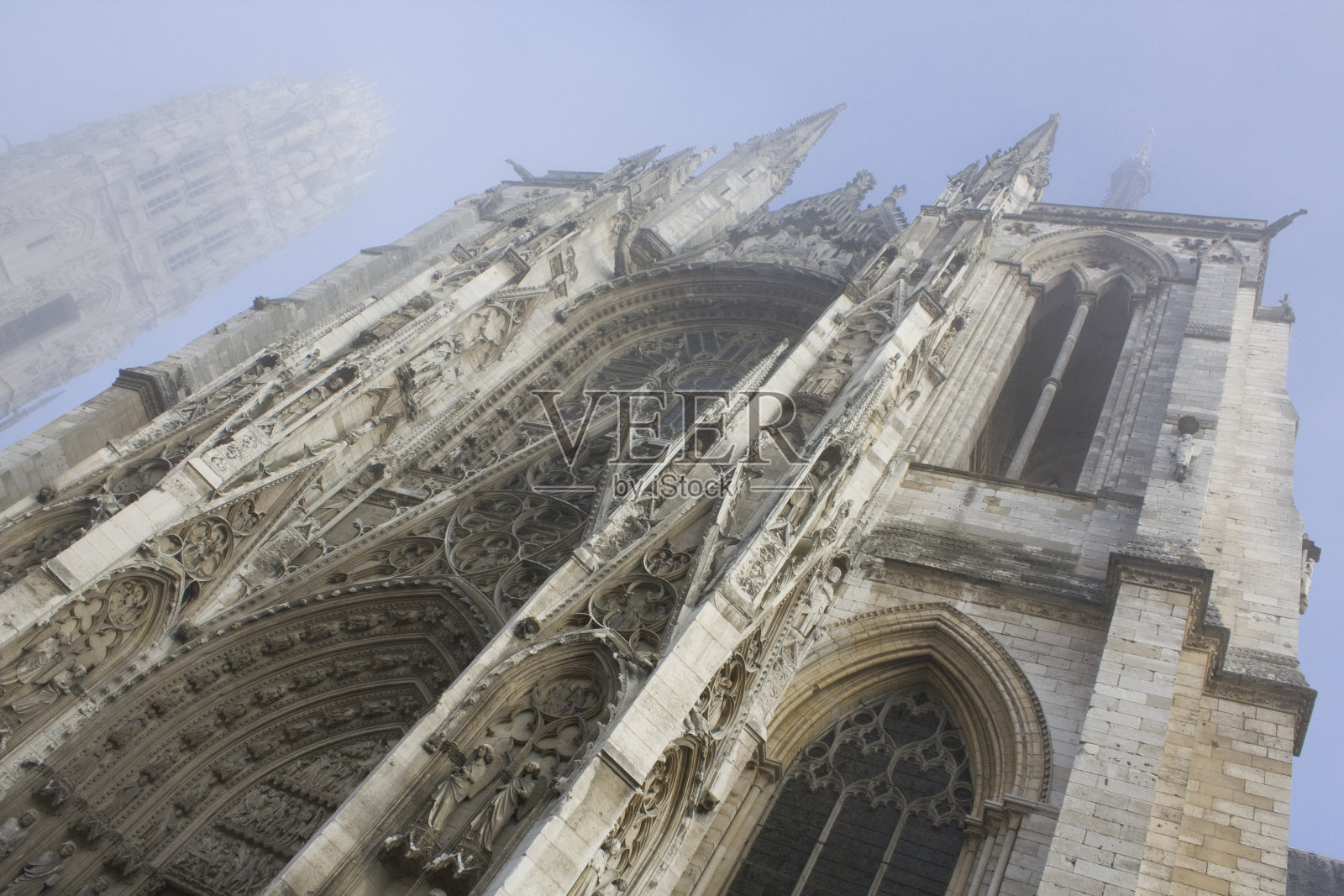 在鲁昂大教堂照片摄影图片