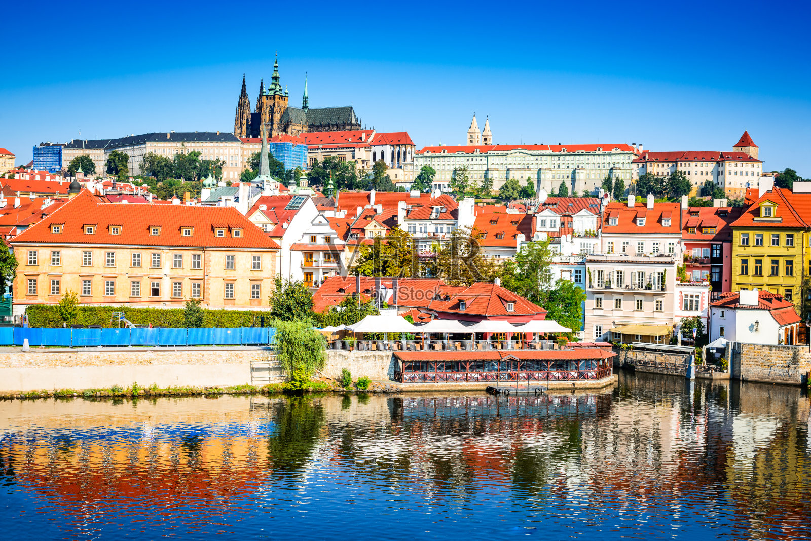 布拉格城堡，波西米亚，捷克共和国照片摄影图片