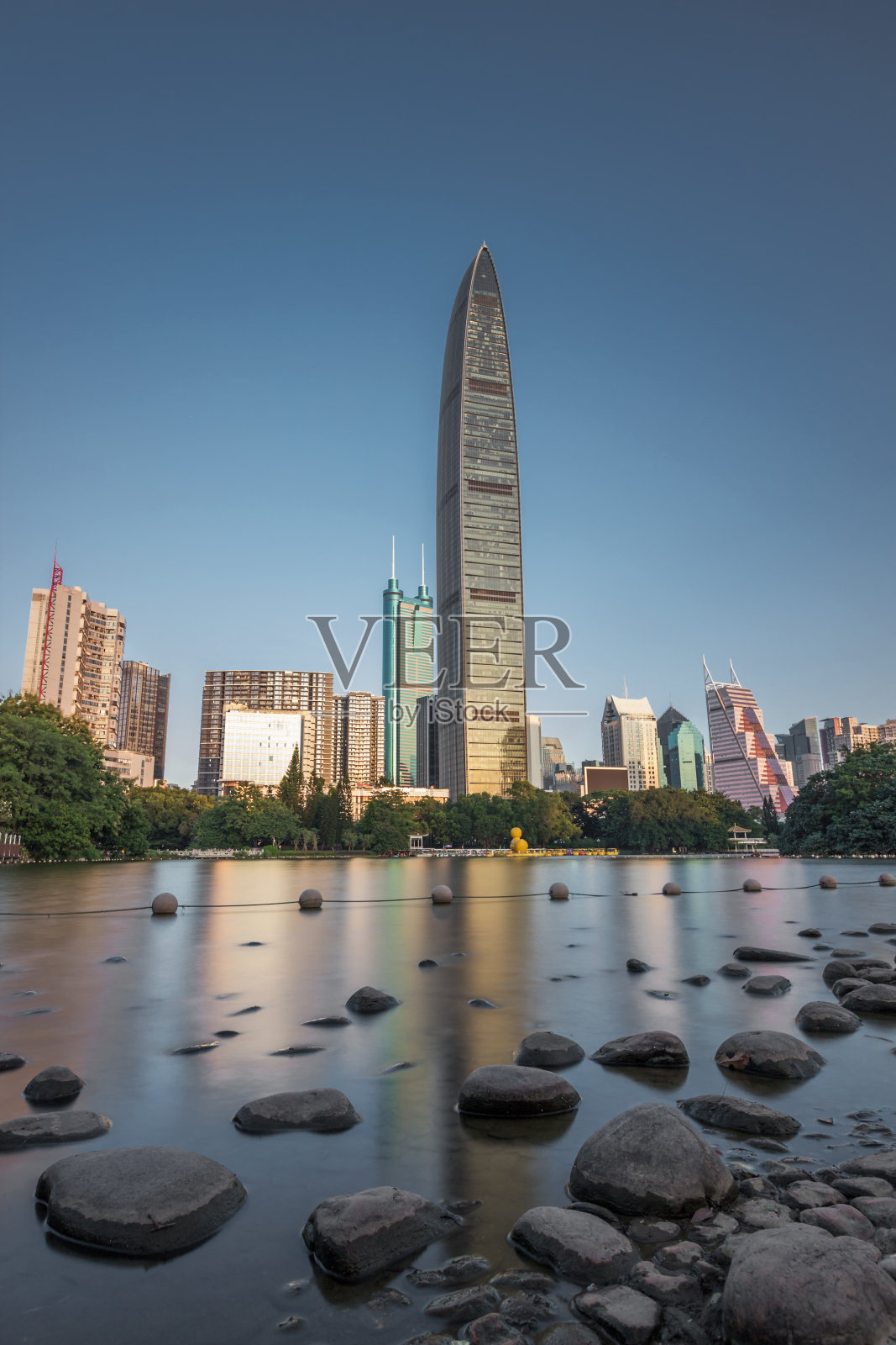 深圳京基100和摩天大楼照片摄影图片