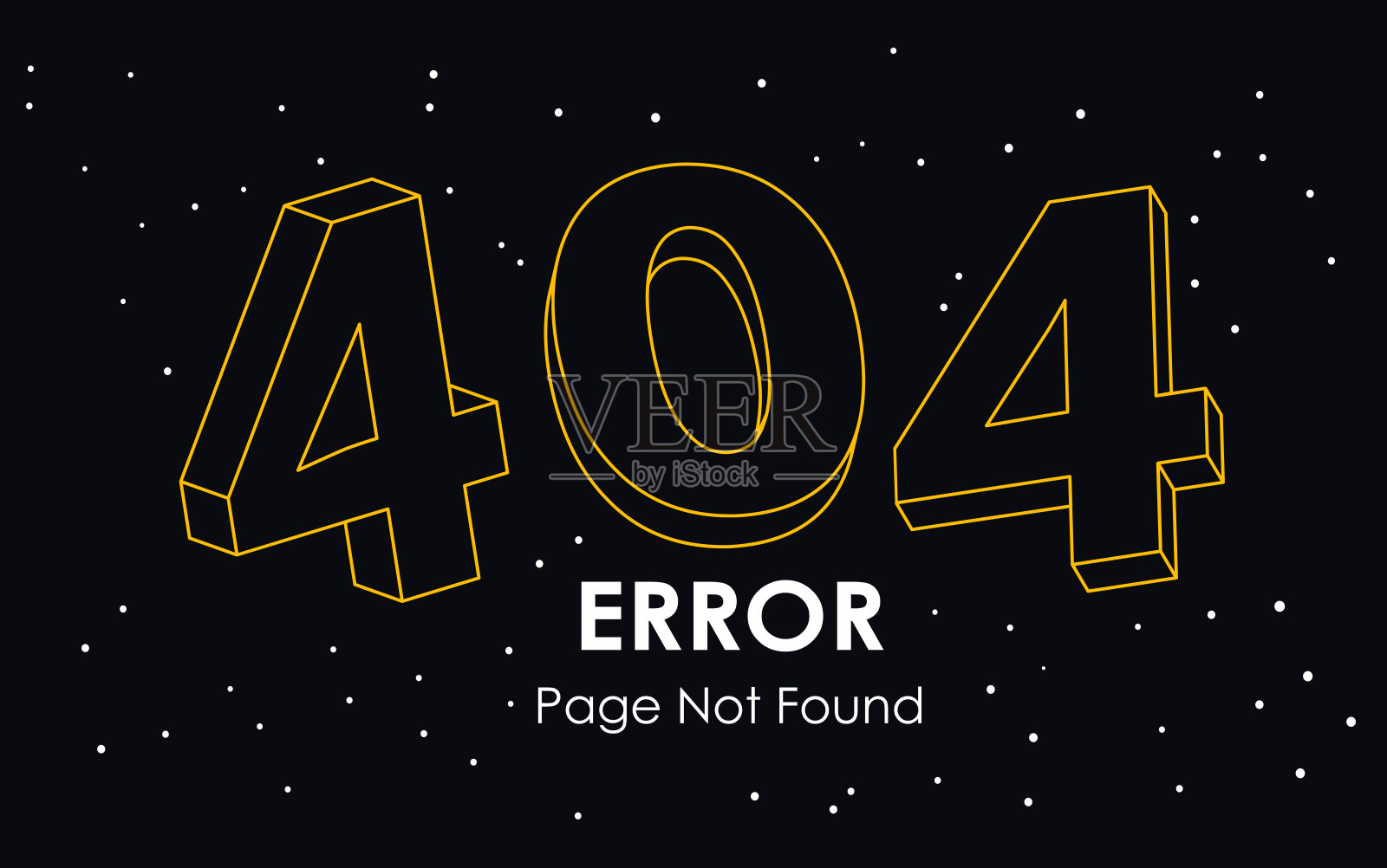 404错误页没有找到行向量插画图片素材