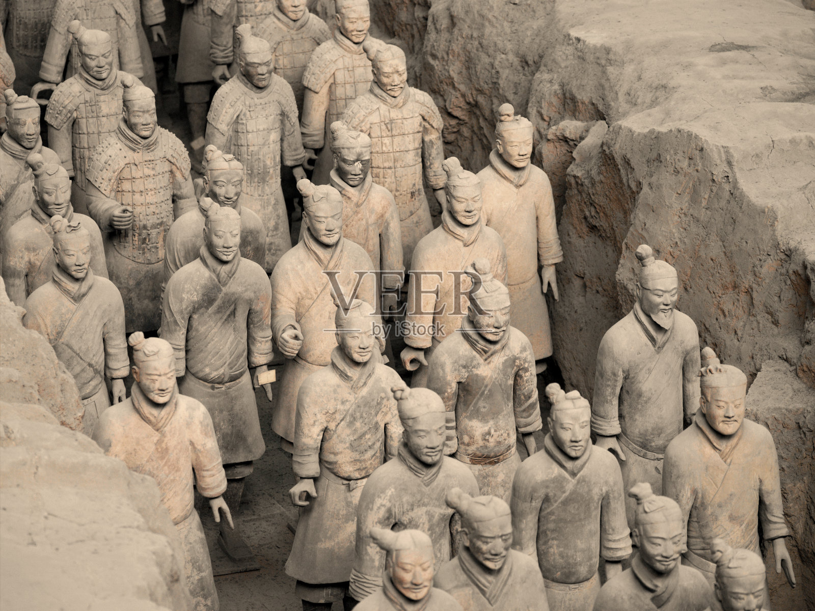 兵马俑-西安-中国照片摄影图片