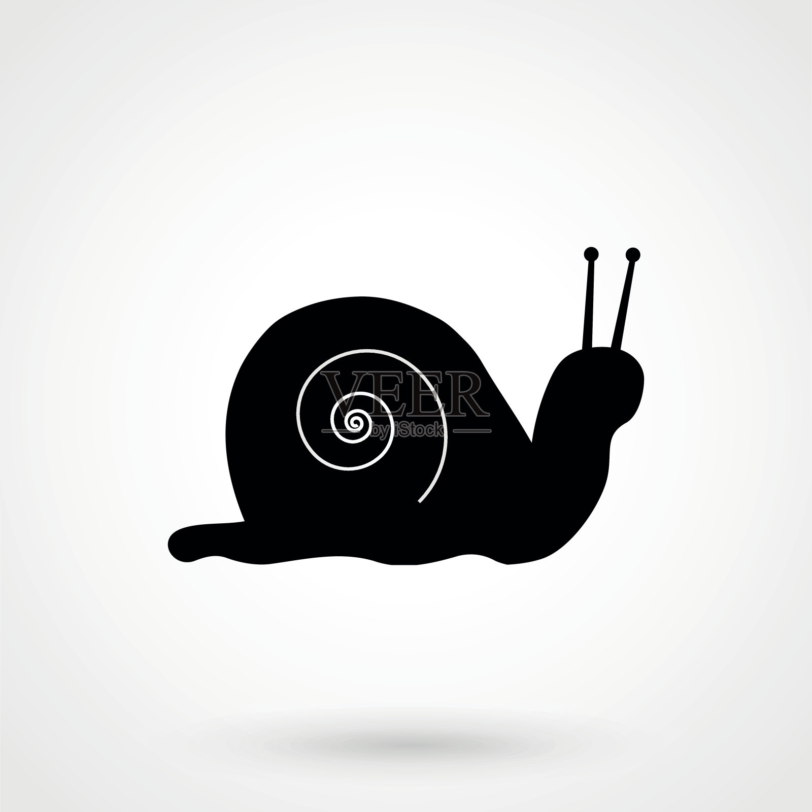 蜗牛图标设计元素图片