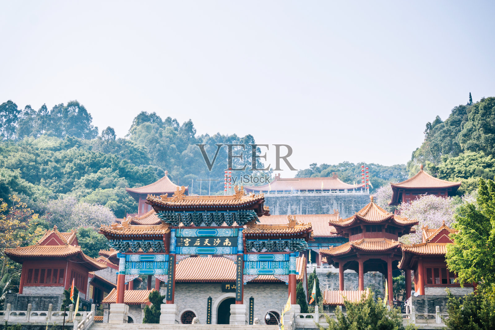 中国广州的天后宫照片摄影图片