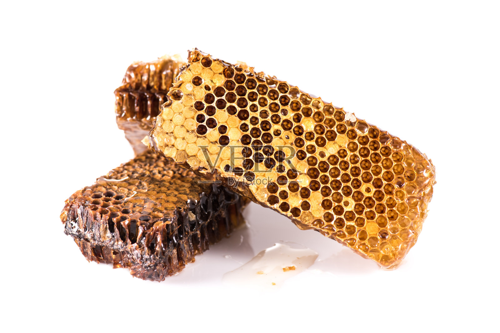 新鲜健康的蜂巢照片摄影图片