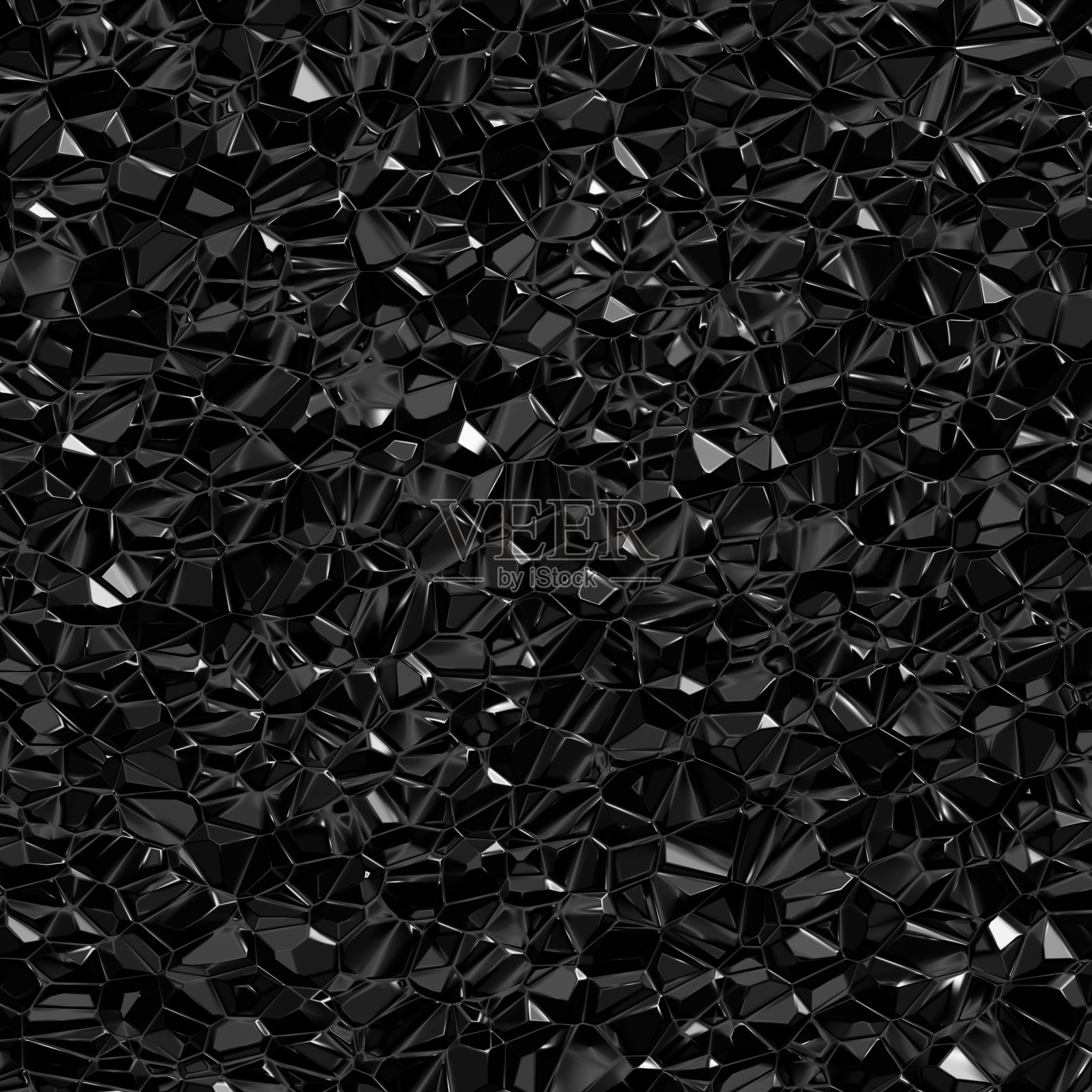 抽象的黑色光泽晶体背景照片摄影图片