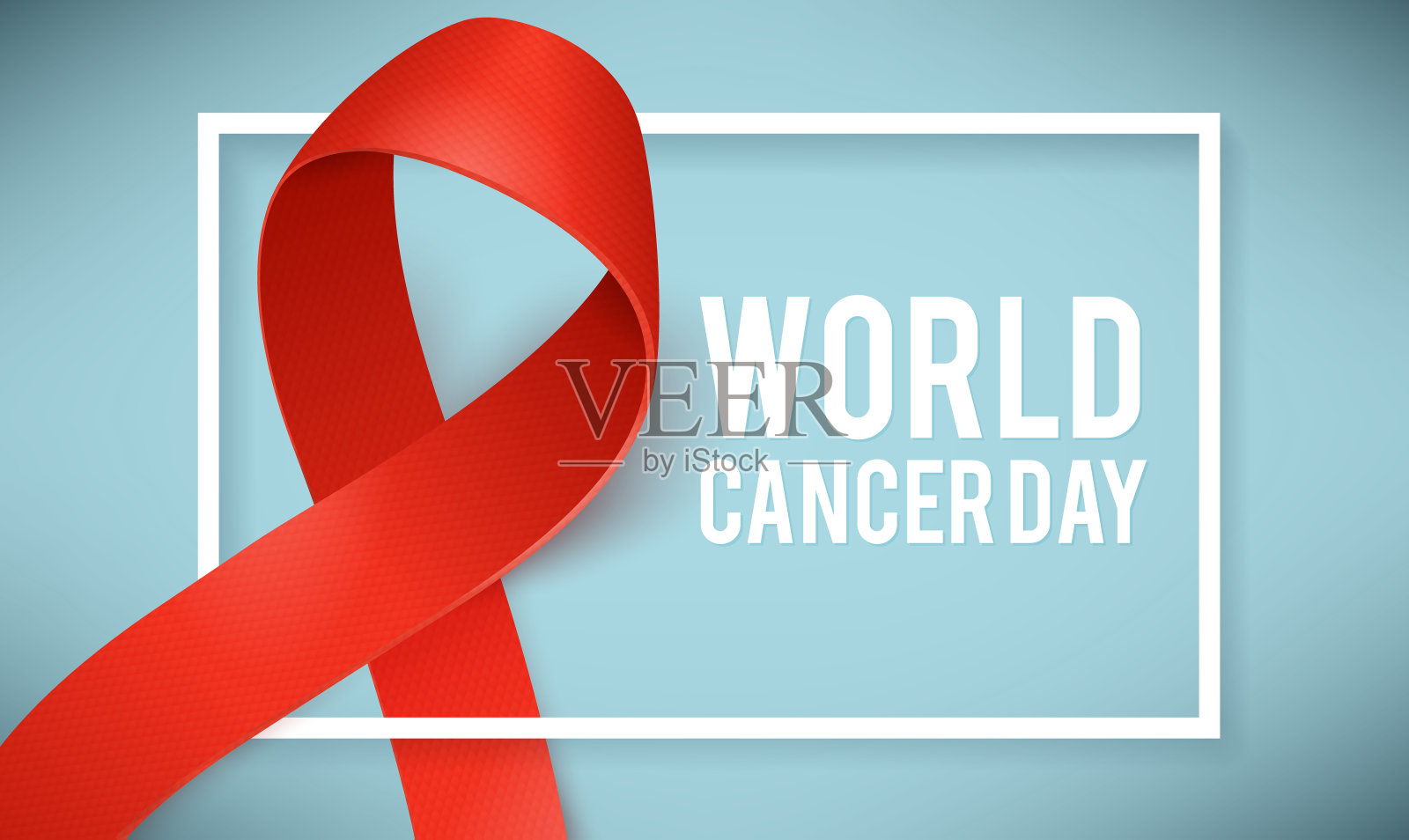 世界艾滋病和癌症日的标志插画图片素材