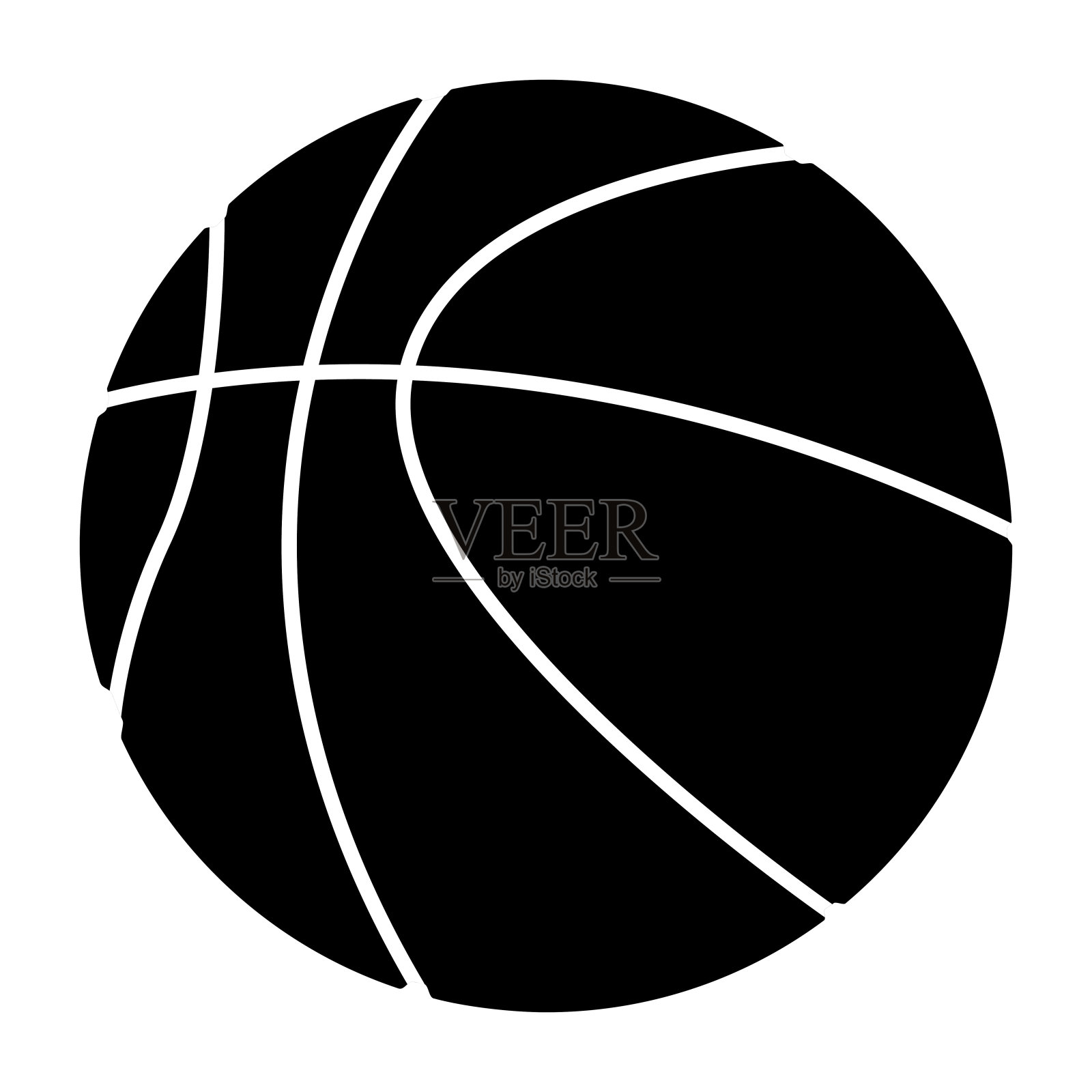 孤立的篮球球设计元素图片
