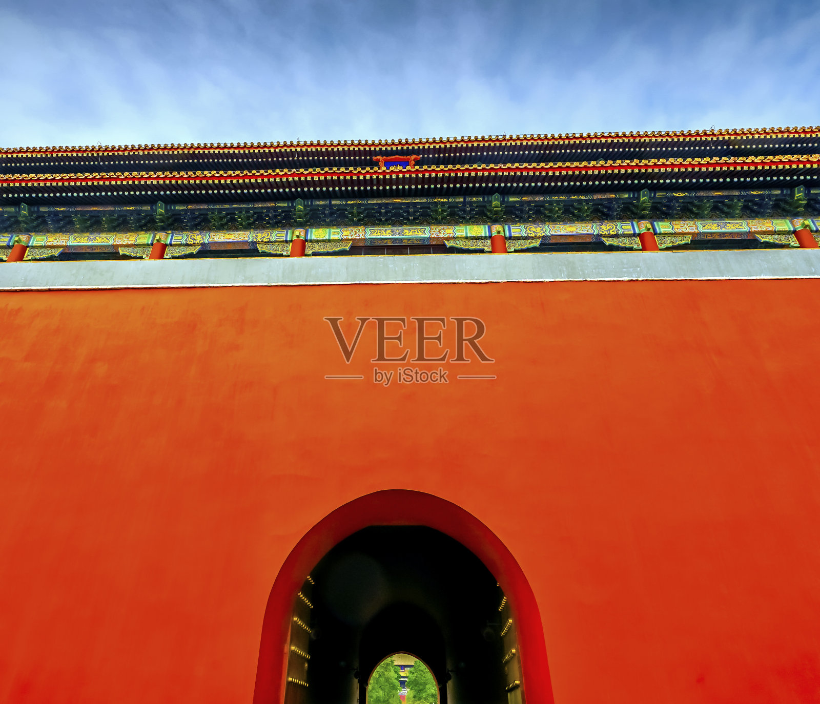 中国北京故宫端门正门入口照片摄影图片