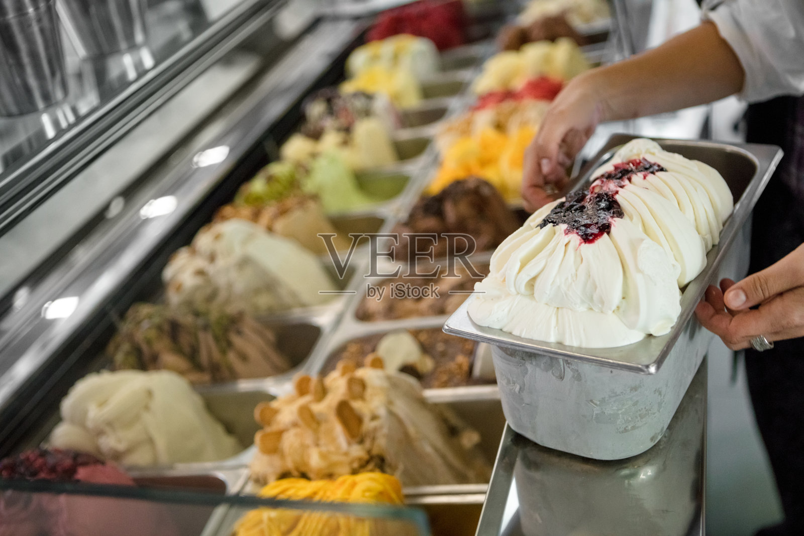 冰淇淋商店照片摄影图片
