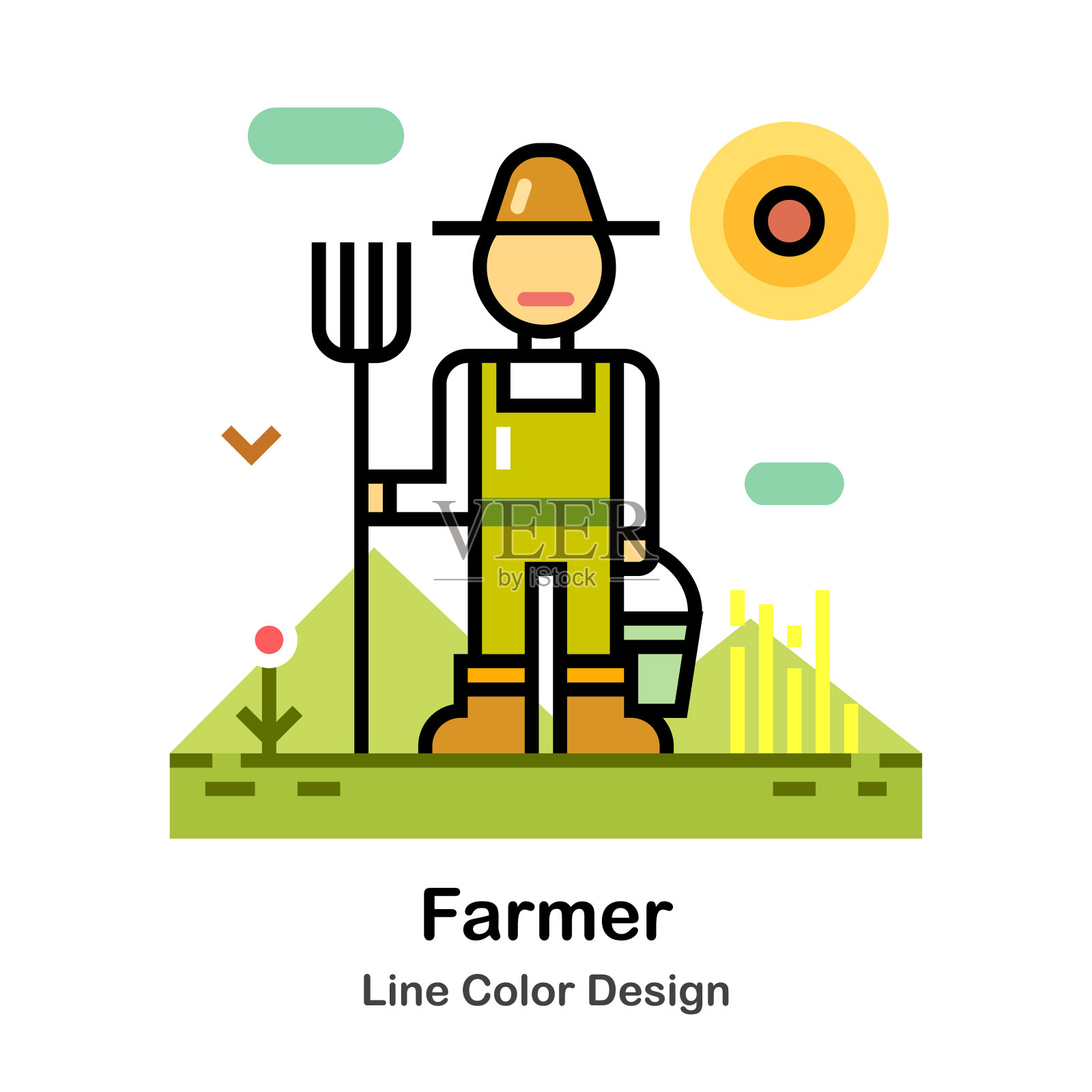 农民设计元素图片