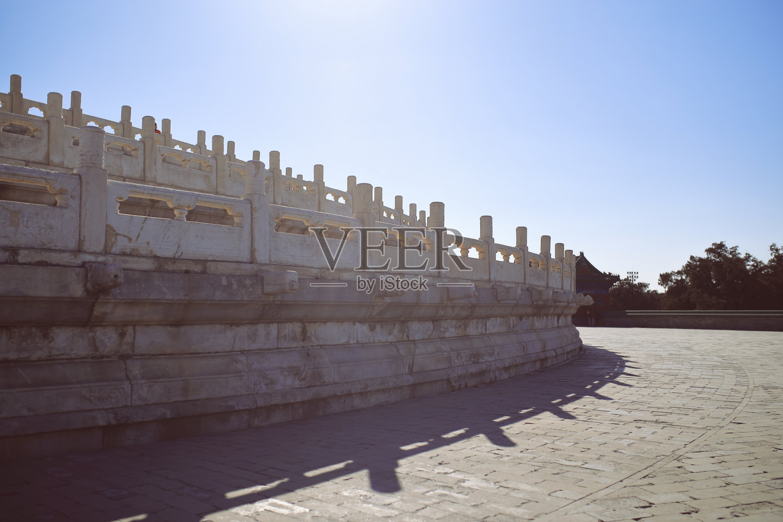 紫禁城的大理石雕刻装饰照片摄影图片