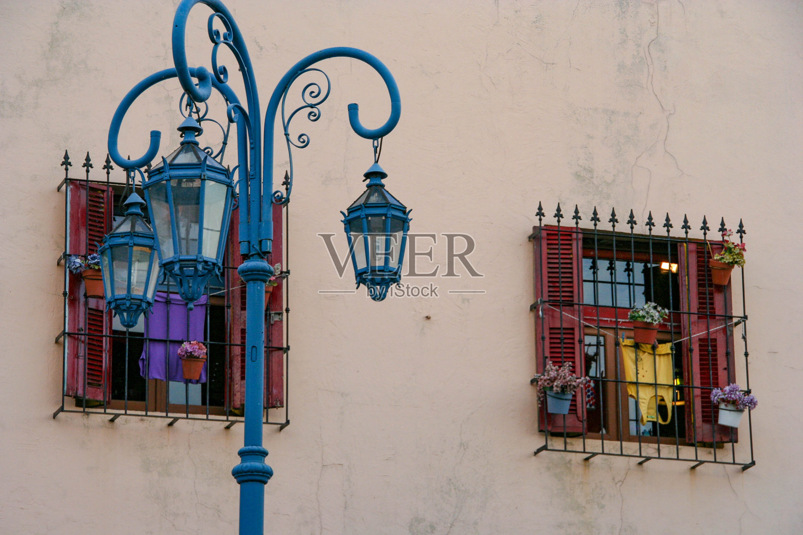拉博卡是阿根廷首都布宜诺斯艾利斯的一个社区。照片摄影图片