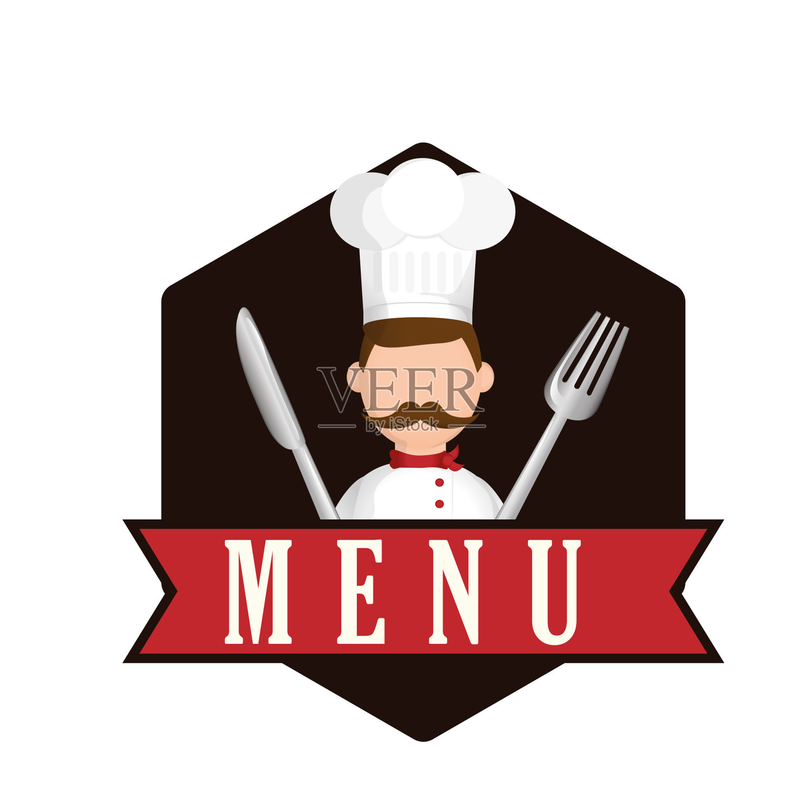 菜单和食物设计插画图片素材