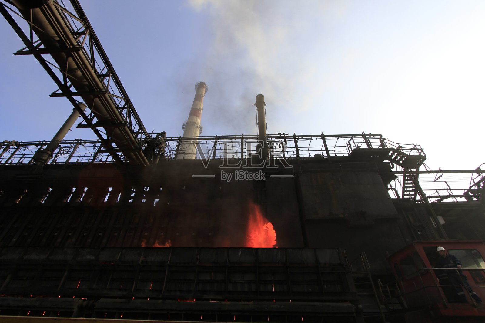 钢铁工厂照片摄影图片