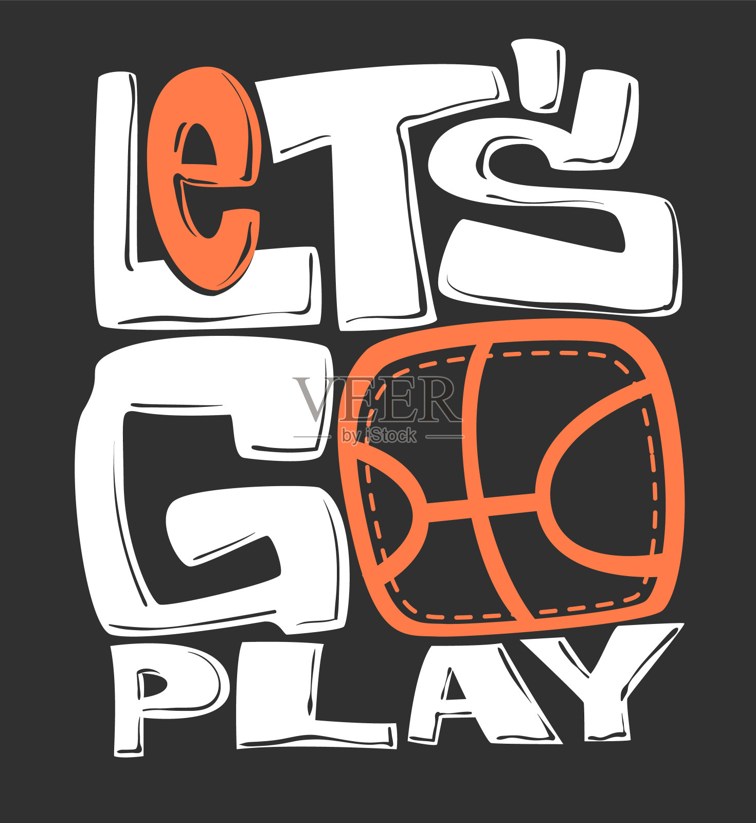 篮球t恤图形印花设计，矢量插图设计元素图片