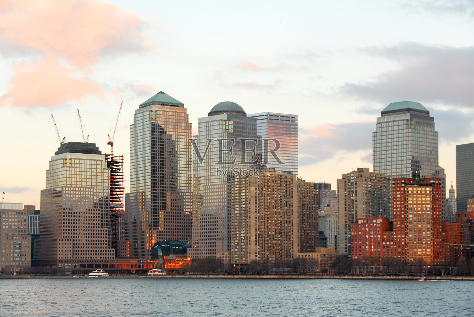 世界金融中心-纽约市照片摄影图片
