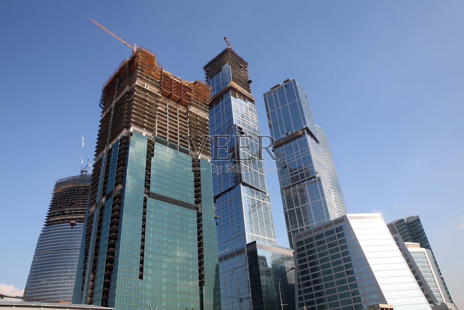 摩天大楼的发展照片摄影图片