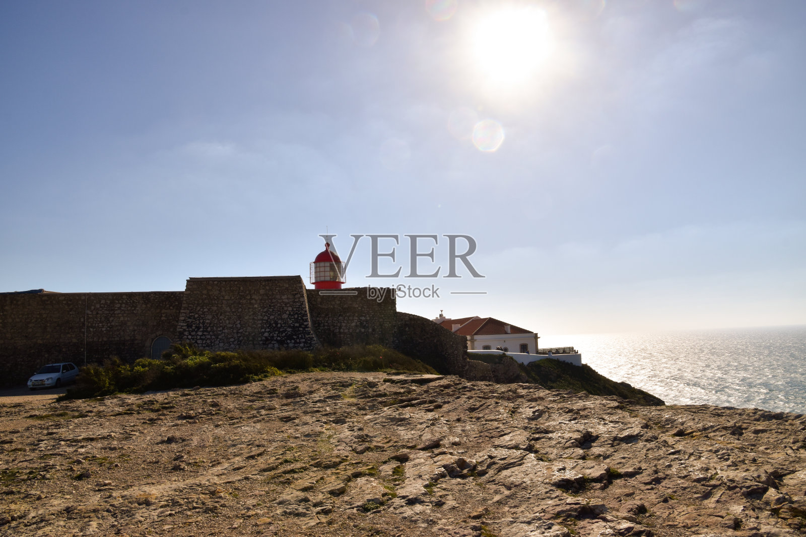 葡萄牙阿尔加维海岸拉各斯，法罗，阿尔布费拉照片摄影图片