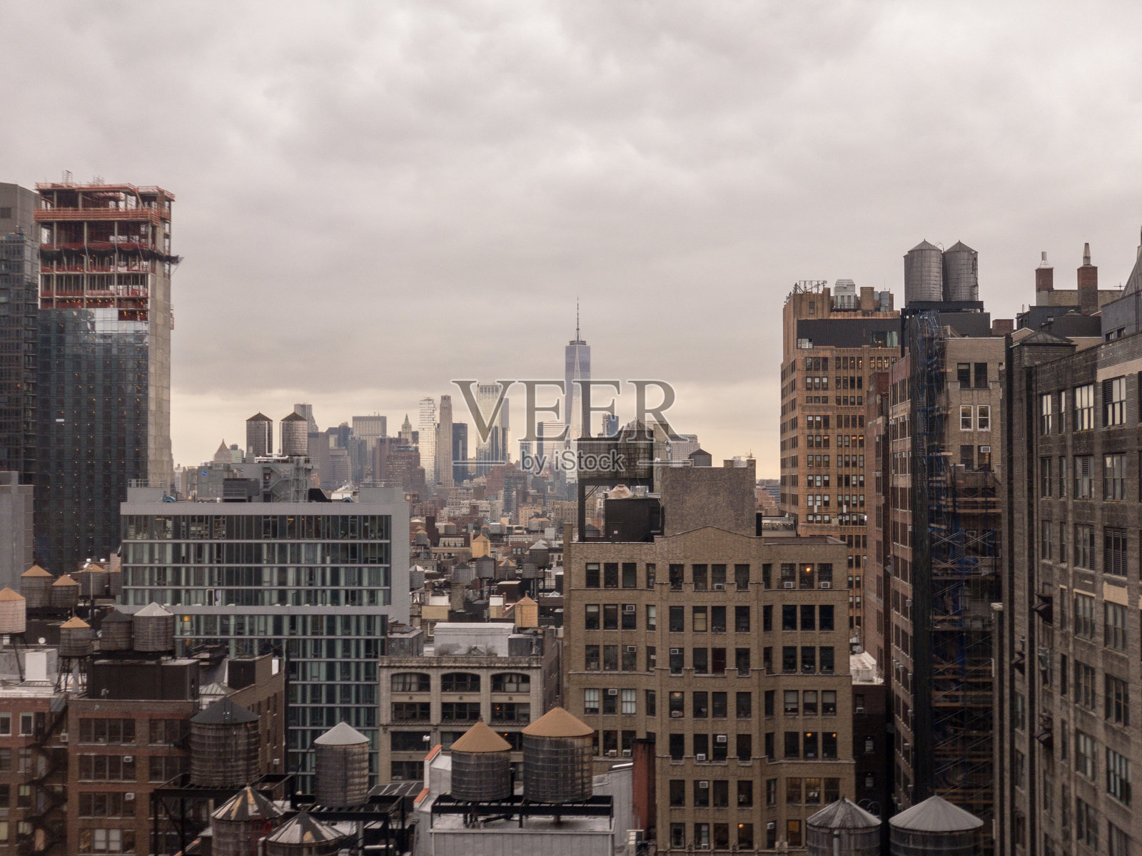 纽约市鸟瞰图照片摄影图片