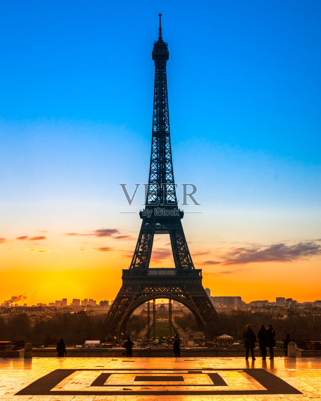 巴黎，埃菲尔铁塔，法国照片摄影图片