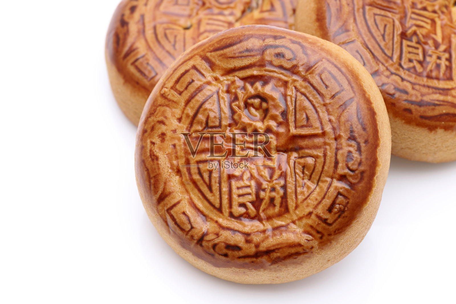 中国中秋节的传统月饼照片摄影图片