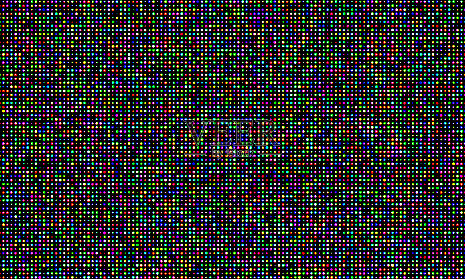 彩色led视频墙屏RGB彩色光二极管插画图片素材