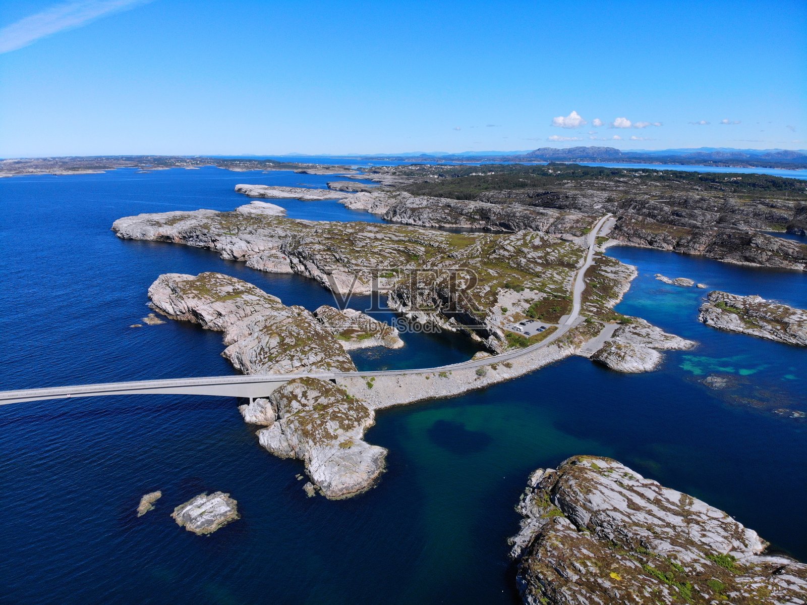 挪威群岛鸟瞰图照片摄影图片