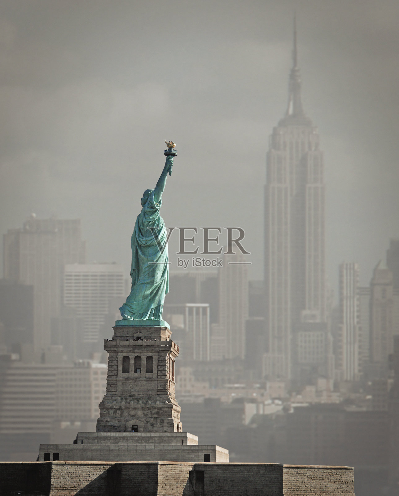 纽约的自由女神像照片摄影图片