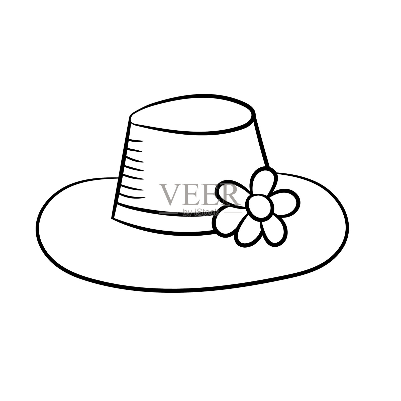 简笔画帽子一组 各种帽子|平面|图案|feixl86 - 原创作品 - 站酷 (ZCOOL)