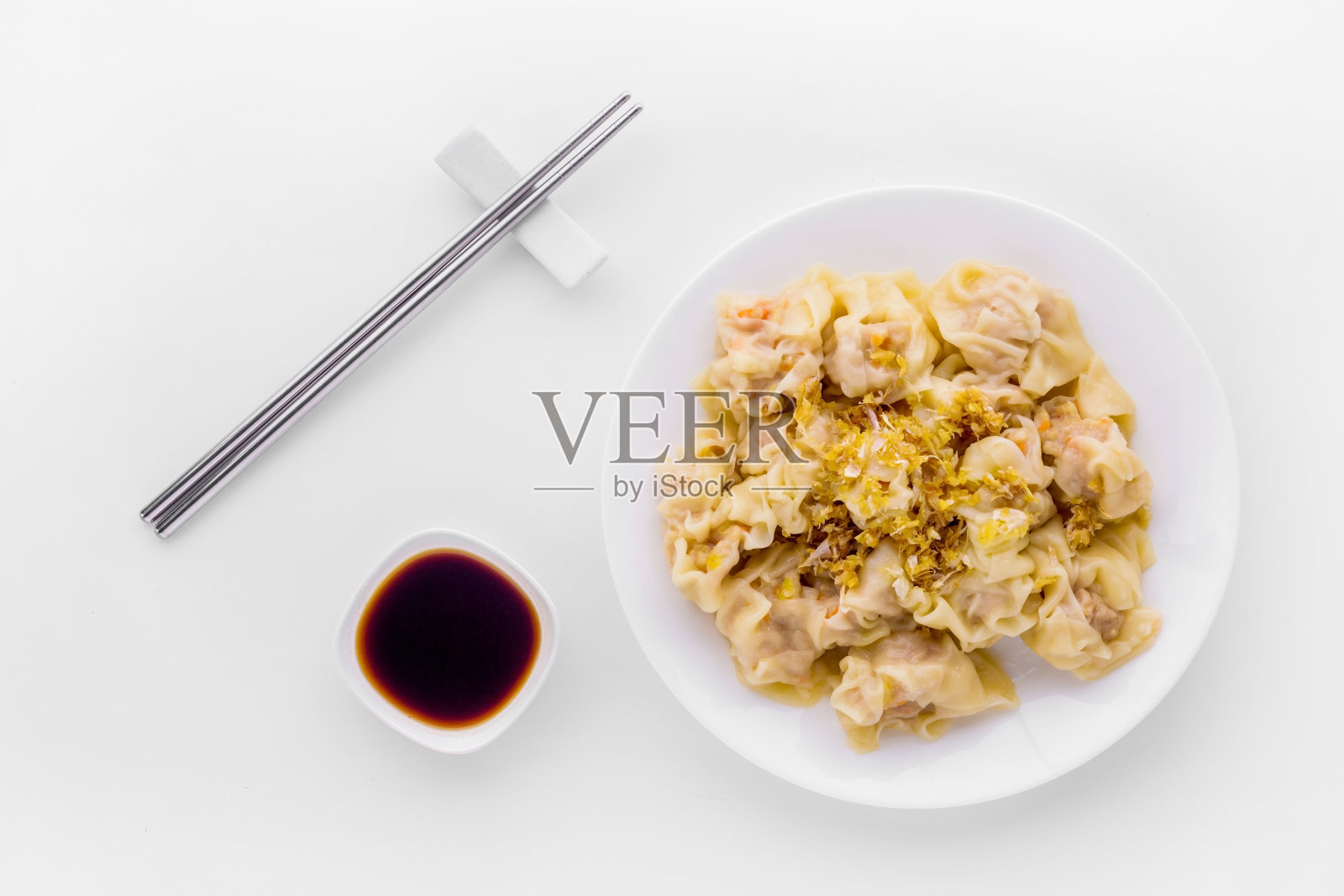 亚洲人早餐最喜欢吃猪肉炒麦照片摄影图片