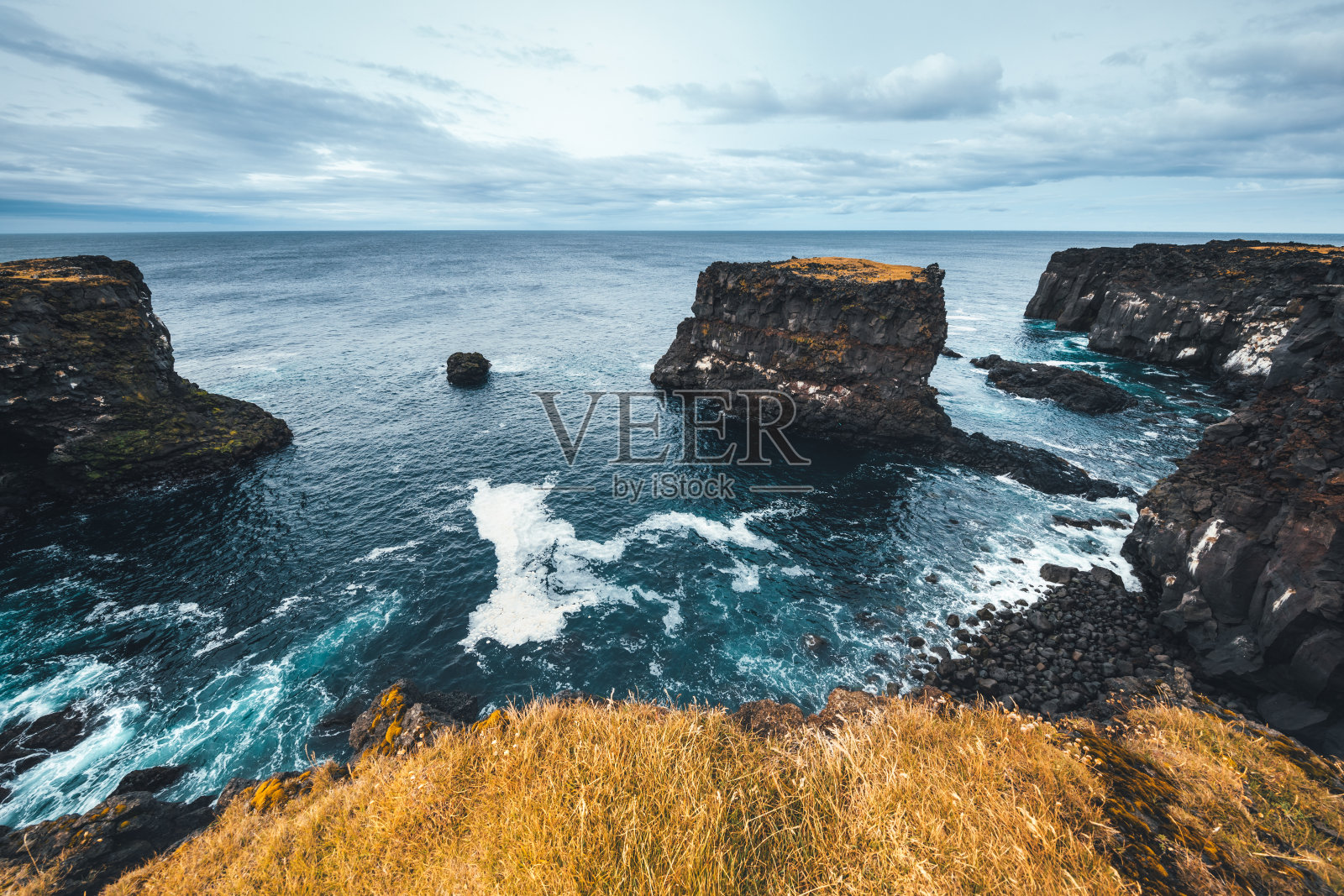 戏剧性的西海岸，冰岛照片摄影图片