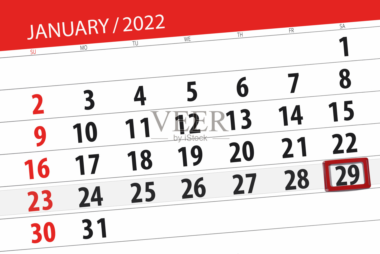 2022年1月1日日历图片图片