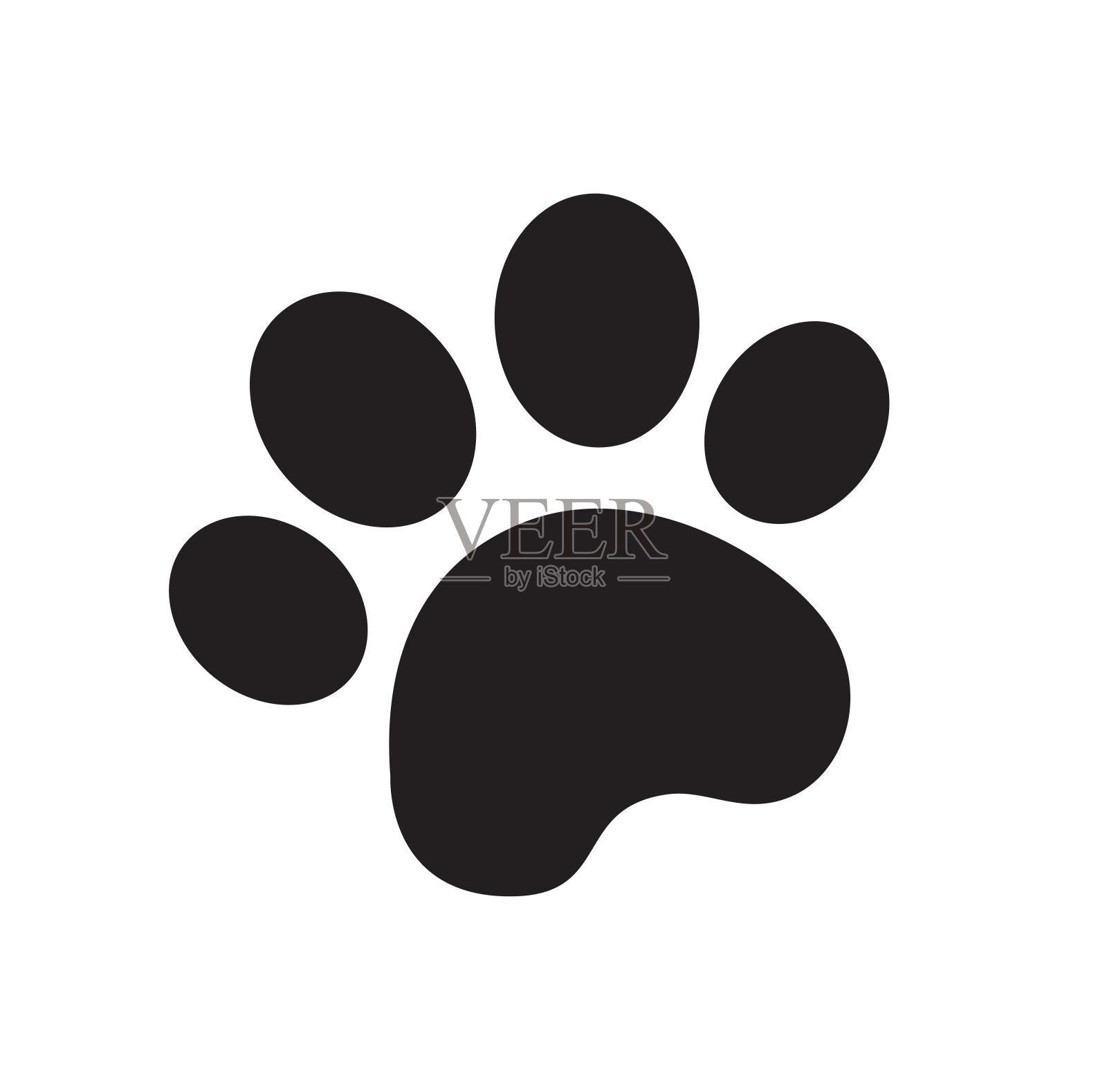 黑白狗爪的心 库存例证. 插画 包括有 线索, 投反对票, 小狗, 抽象, 荒地, 设计, 查出, 墙纸 - 174591555