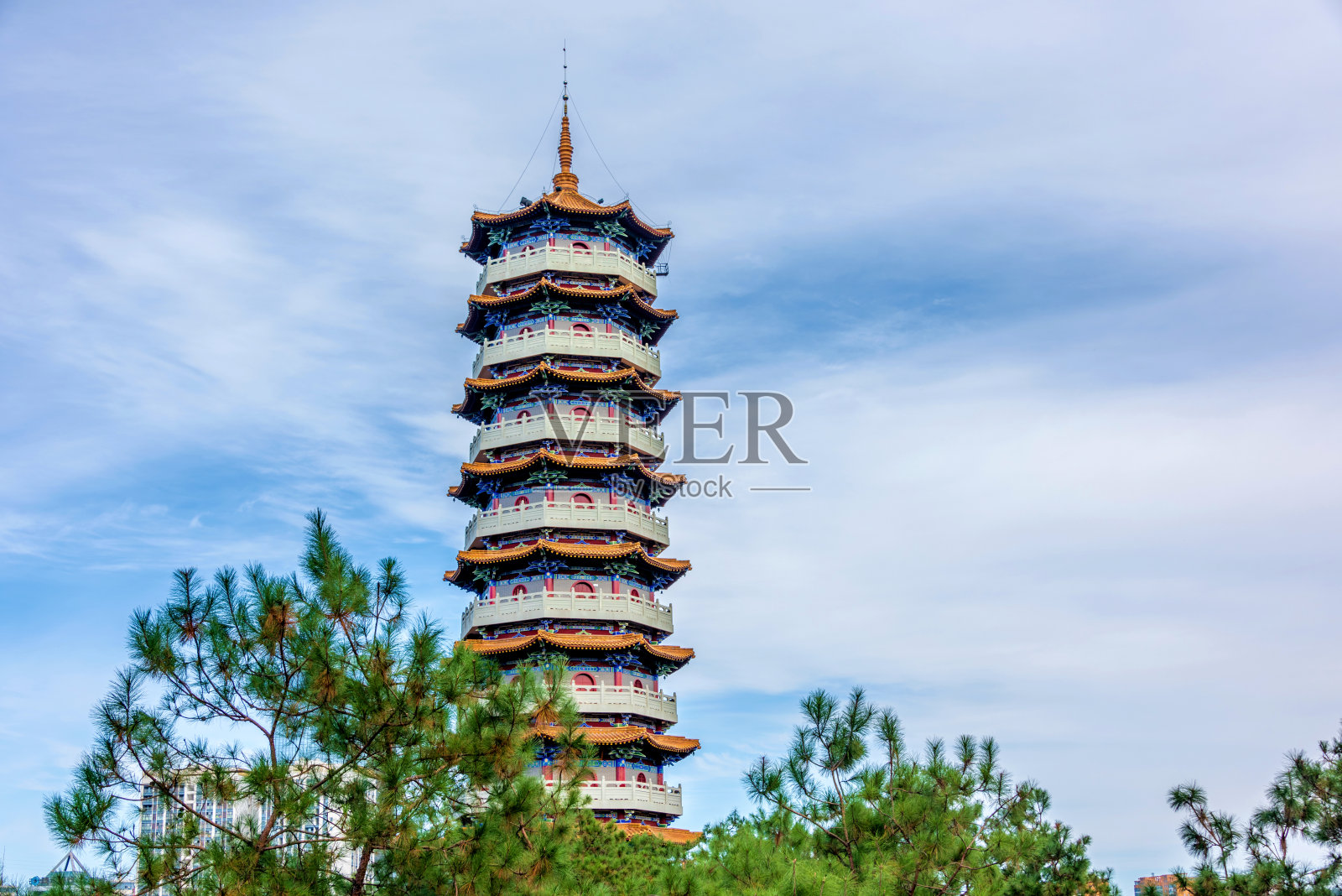 中国湖北十堰重阳塔照片摄影图片