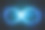 蓝色闪亮的星尘无限循环。闪烁的椭圆。素材图片