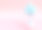 白色礼盒与蓝色丝带和气球在柔和的粉红色背景素材图片
