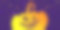 万圣节插图。矢量横幅，卡片，海报的社会媒体和网络与一个邪恶的南瓜的形象。微笑牙齿作为万圣节的文字。橙色、黄色和紫色。杰克olantern。素材图片