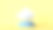 3d渲染，白色蓬松的云悬浮在蓝色讲台上的台阶，孤立在黄色的背景上。独一无二的，独一无二的概念现代的最小的场景。抽象的比喻照片摄影图片