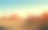 日落时的沙漠和山脉插画图片